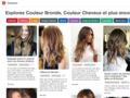 Découvrez les 5 colorations les plus tendance sur Pinterest