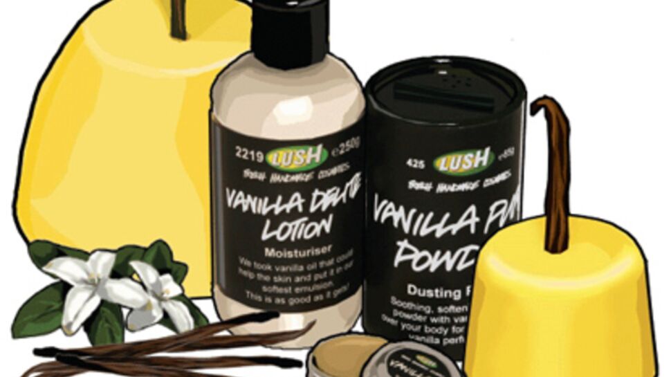 Lush sort une nouvelle gamme de cosmétiques à la vanille