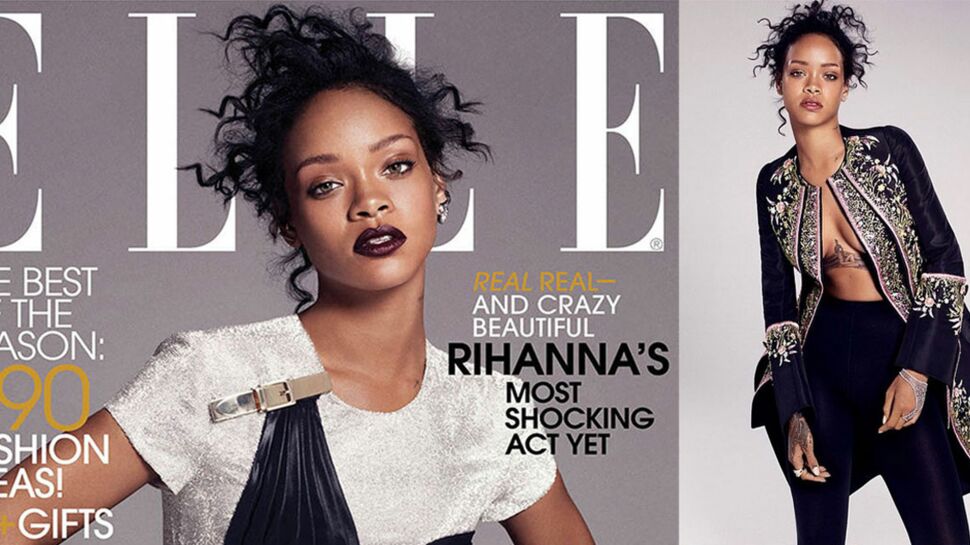 Rihanna sublime en couverture du ELLE américain
