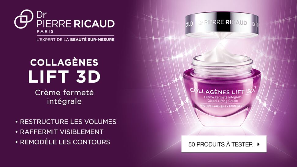 Testez la Crème Fermeté Intégrale Collagènes Lift 3D de Dr Pierre Ricaud