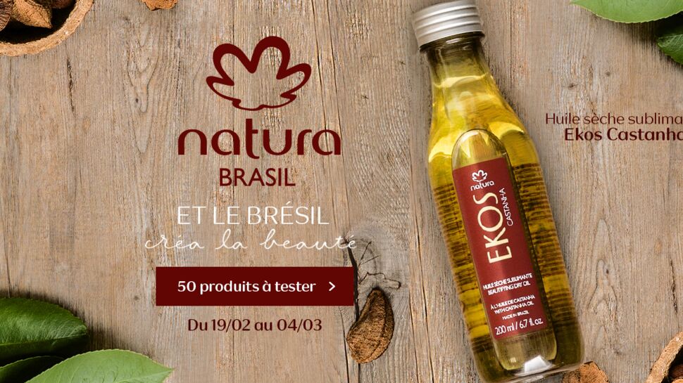 Testez l'Huile Sèche Sublimante Ekos Castanha de Natura Brasil