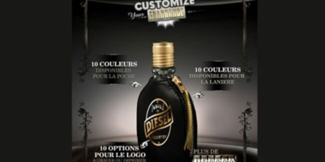 Un parfum Diesel "customisable"