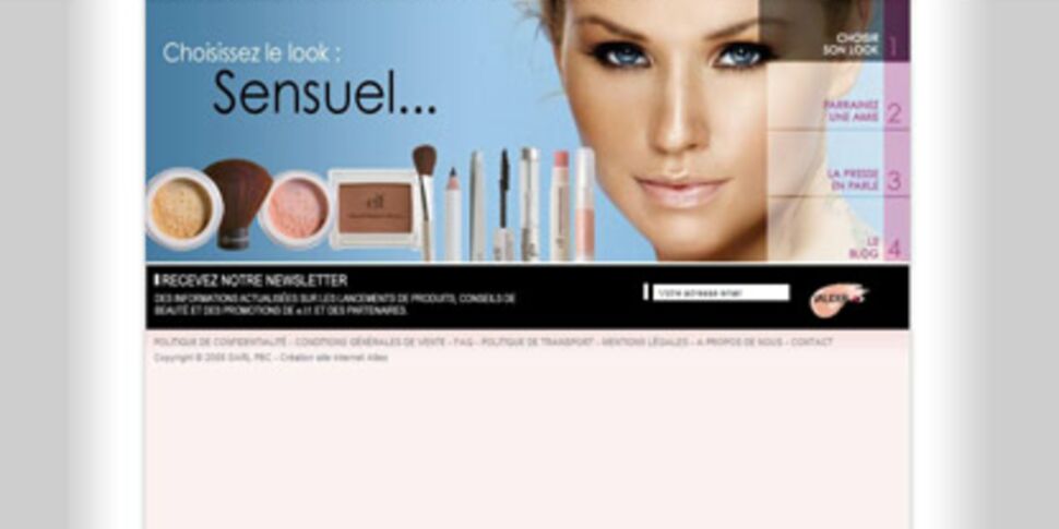 Votre maquillage à 1 euro sur le web