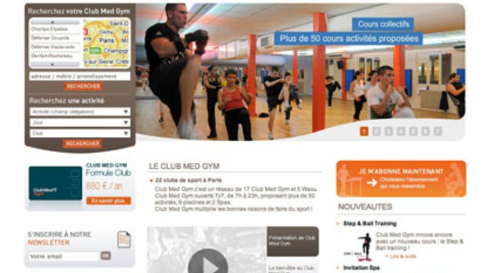 Club Med Gym lance sa boutique en ligne