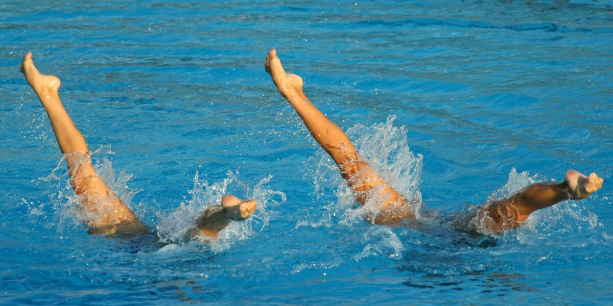 Jo Zoom Sur La Natation Synchronisee Femme Actuelle Le Mag