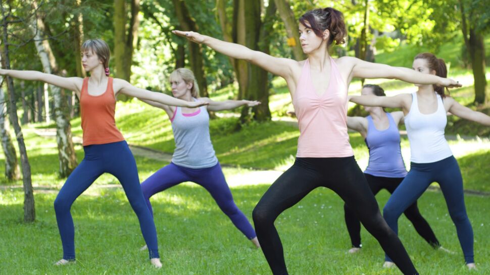 Une séance de yoga gratuite en plein air