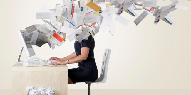 Bien-être au travail : les mails génèrent stress et anxiété