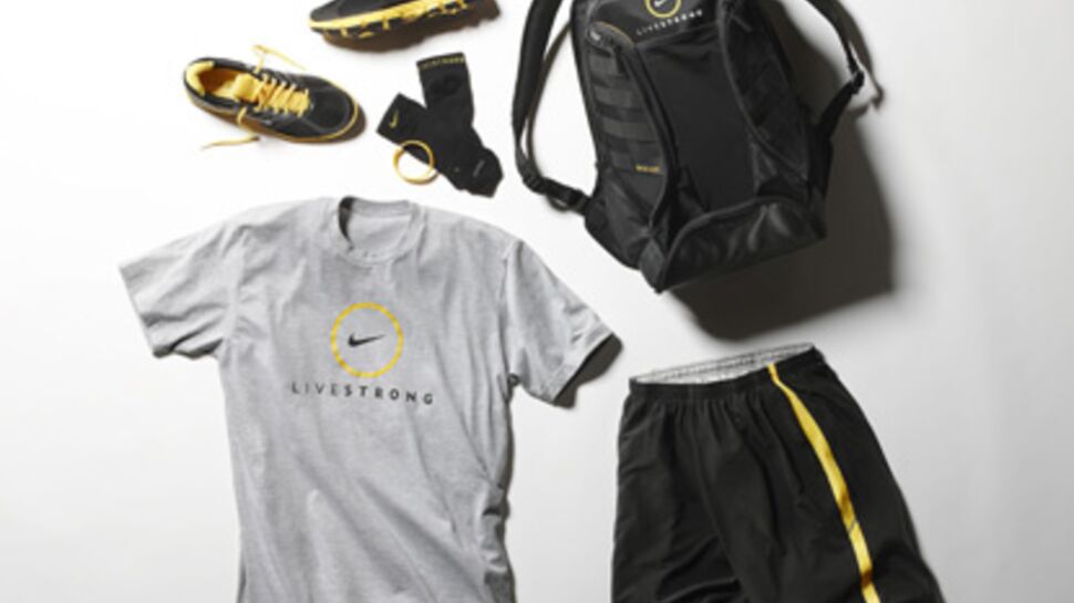 Nike crée une nouvelle collection au profit de l'association de Lance Amstrong