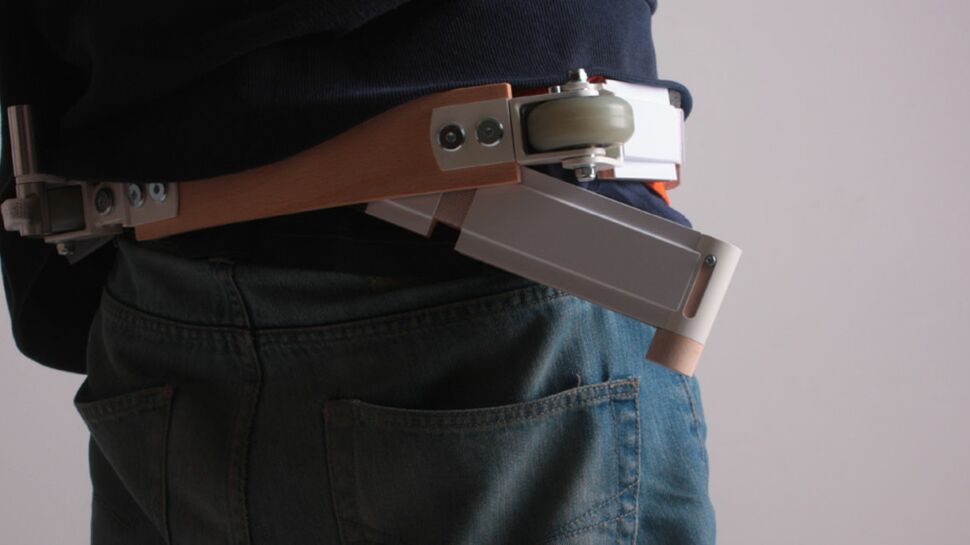 Nouveauté pratique et design : la trottinette-ceinture !