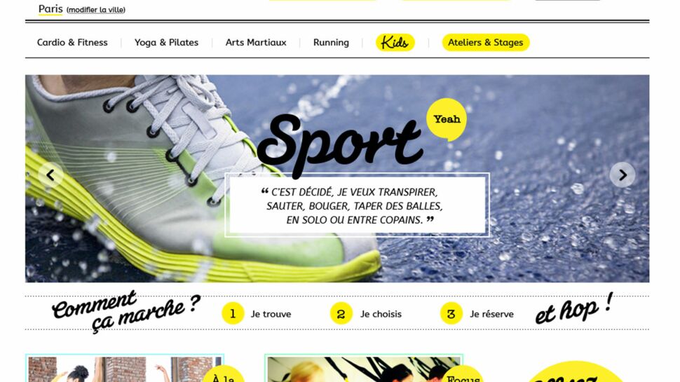 Zippy guide : un nouveau site pour réserver sa séance de sport en ligne