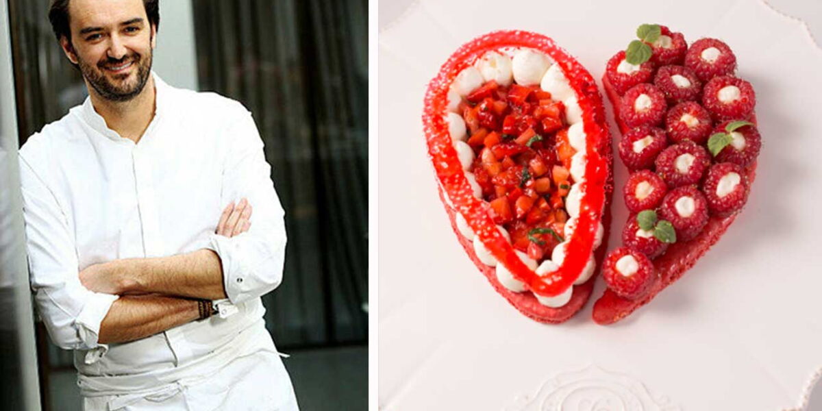 Cyril Lignac La Recette De Son Dessert En Forme De Cœur Pour La Saint Valentin Femme Actuelle Le Mag