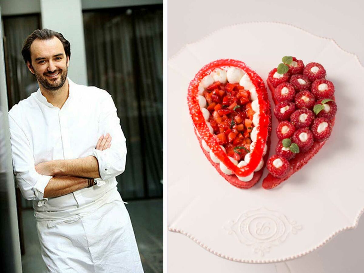 Cyril Lignac : la recette de son dessert en forme de cœur pour la Saint-Valentin