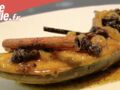 La recette de la banane rôtie rhum et épices par Frédéric Anton