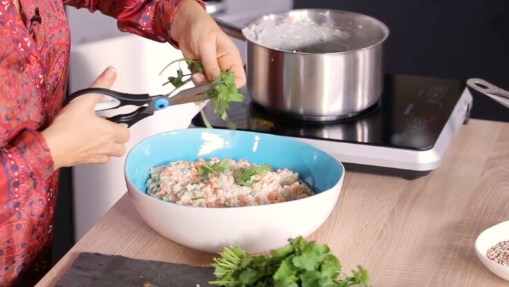 Risotto De Quinoa Au Lait De Coco Pour Un Plat Exotique Et