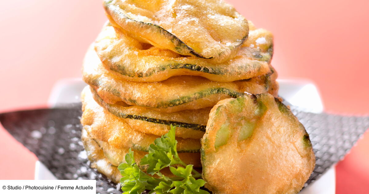 Comment faire des beignets de courgette ? : Femme Actuelle Le MAG