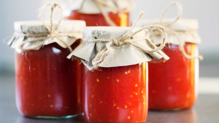 Sauce Tomate Maison En Coulis Concassee Ketchup Femme