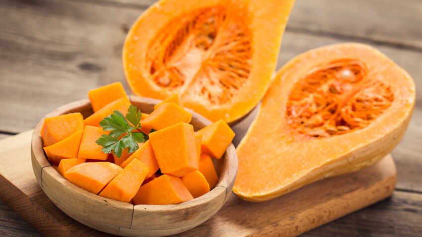 Potiron Butternut Courge 5 Astuces Pour Les Eplucher Sans Se Blesser Femme Actuelle Le Mag