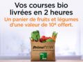 Amazon et Bio c'Bon offrent des paniers de fruits et de légumes aux Parisiens
