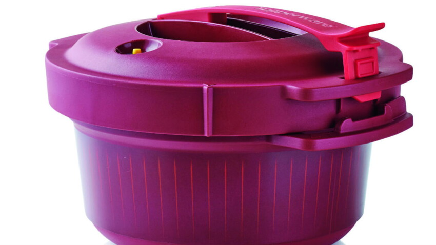 Cocotte Micro-ondes Vapeur - 2L, En PP Alimentaire, Cuisson Riz, Légumes, Poulet, Sans BPA, Lavable Au Lave-vaisselle