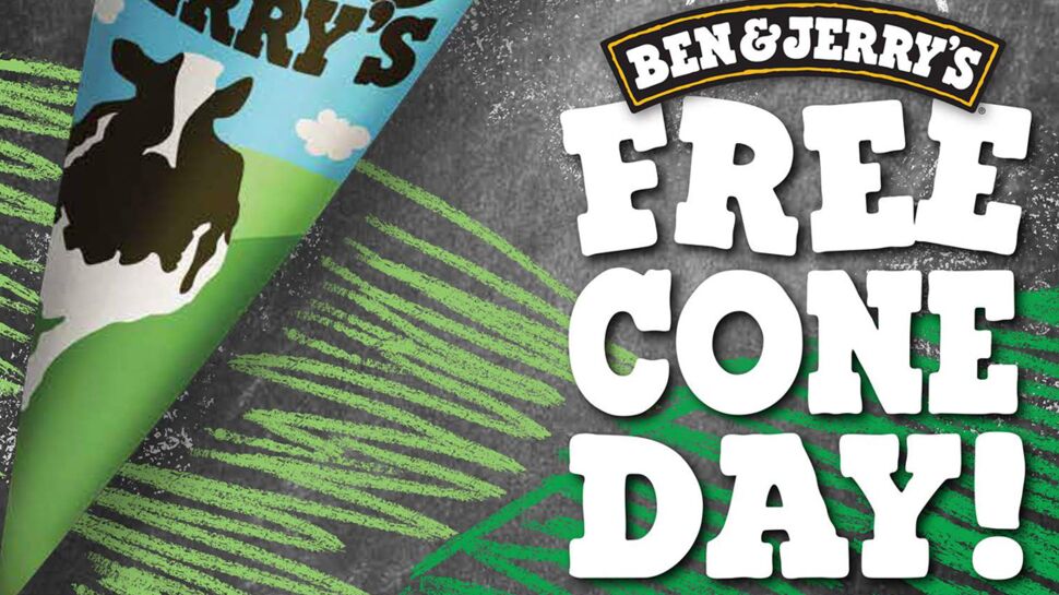 Bon plan: le Free cone day 2016 de Ben&Jerry's revient nous régaler