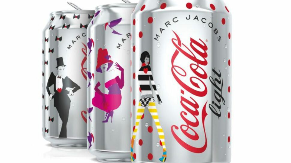 Marc Jacobs habille Coca-Cola light