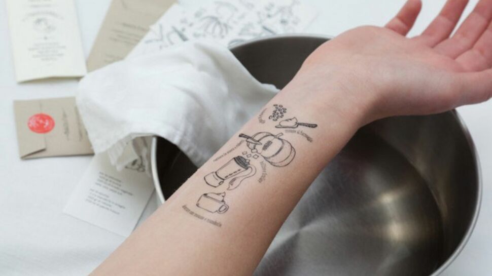 Et si vous vous faisiez tatouer une recette ?