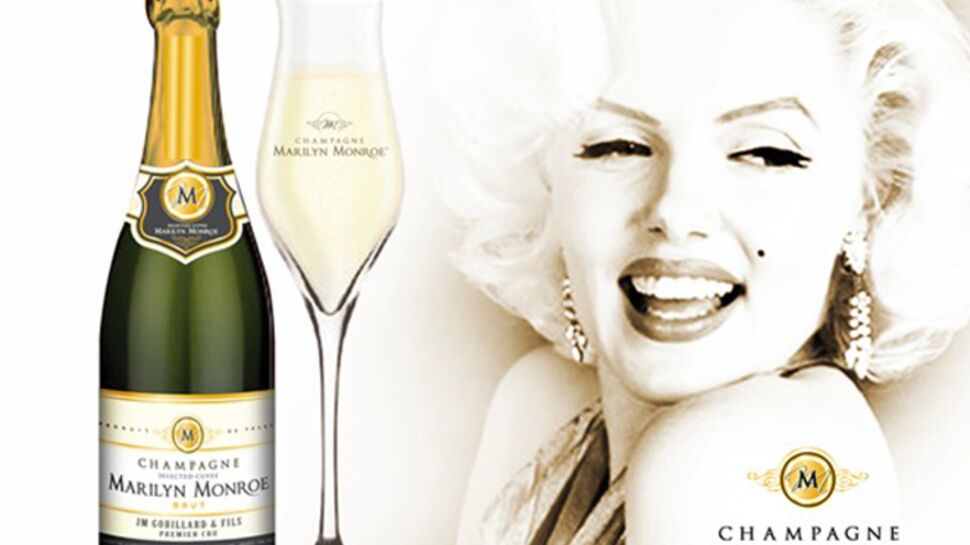 Un champagne à l'effigie de Marilyn Monroe