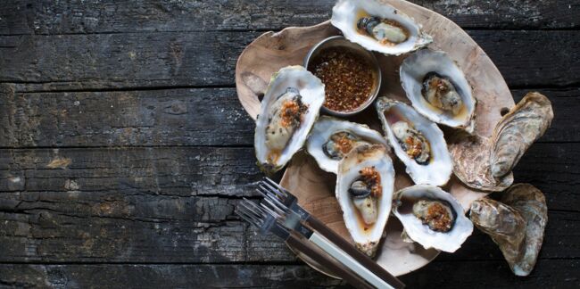 Les huîtres : toutes nos recettes en bouchées ou gratinées