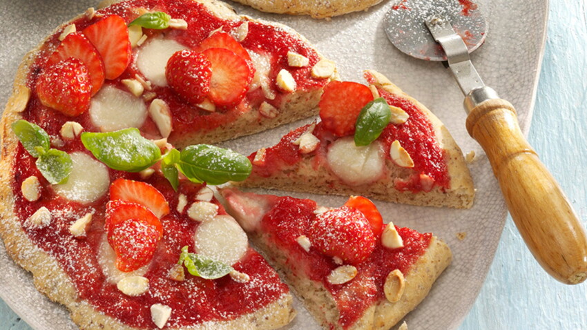 Nos Meilleures Recettes De Pizzas Sucrees Femme Actuelle Le Mag