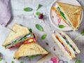 Club Sandwich végétarien radis et betterave