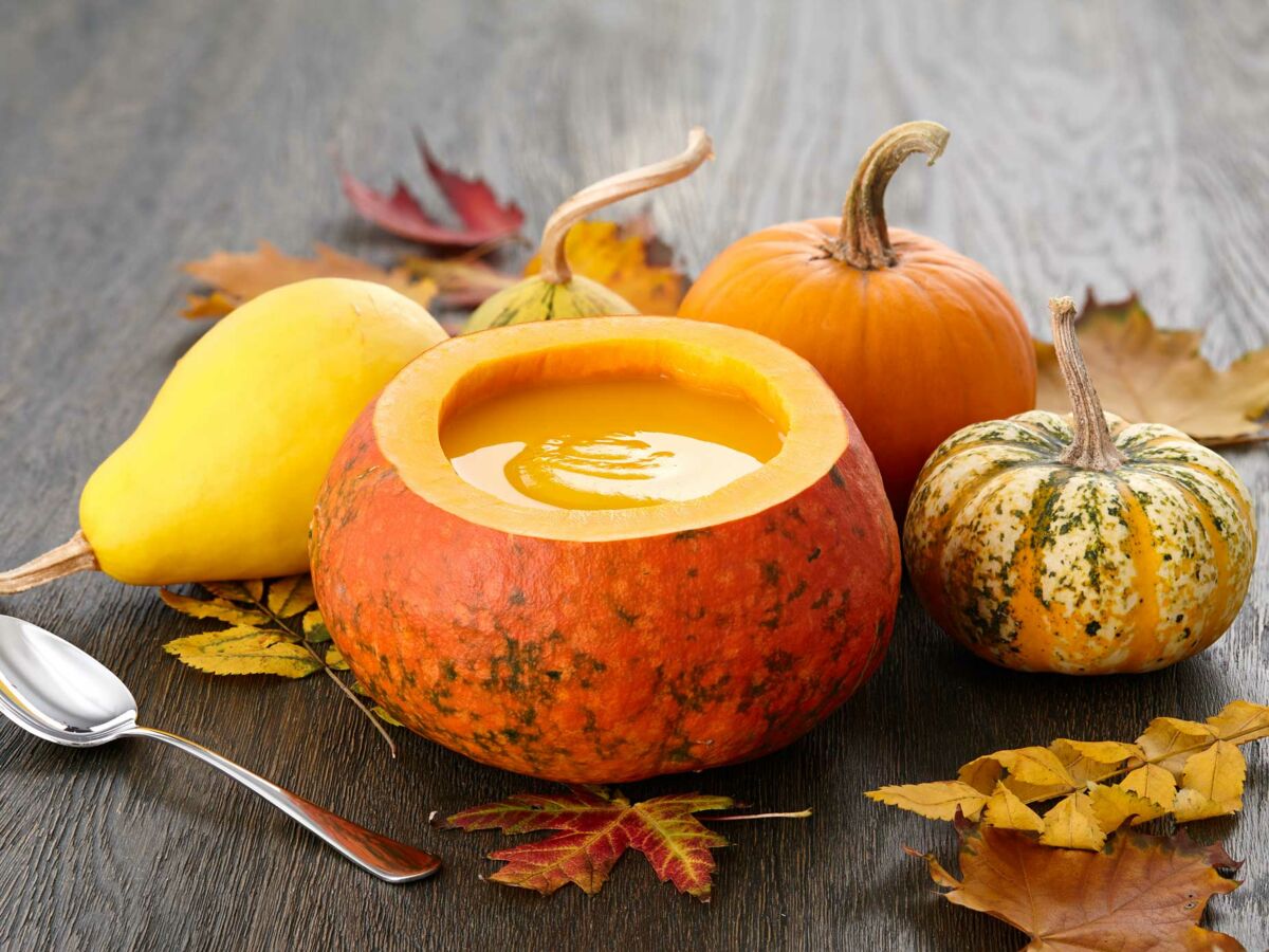Potiron, châtaignes, poire : nos meilleures recettes d'automne : Femme  Actuelle Le MAG
