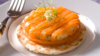 Bûche salée apéritive au saumon - healthyfood_creation