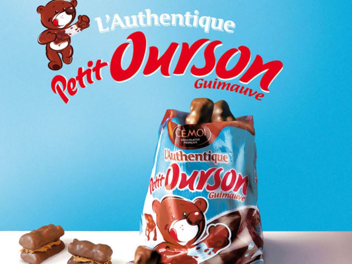 Boîte ourson guimauve chocolat