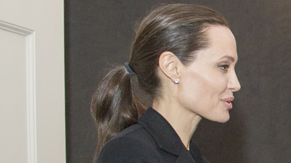 Photos : Angelina Jolie, toujours plus maigre, ne pèserait plus que 35 kg