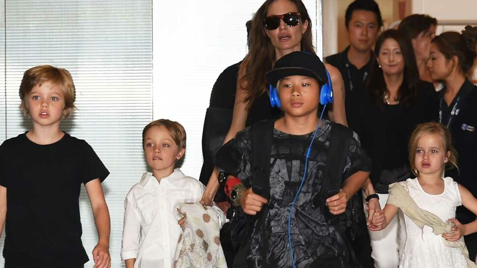 [Photos] Angelina Jolie et Brad Pitt : leur fille Shiloh impose son style garçon manqué