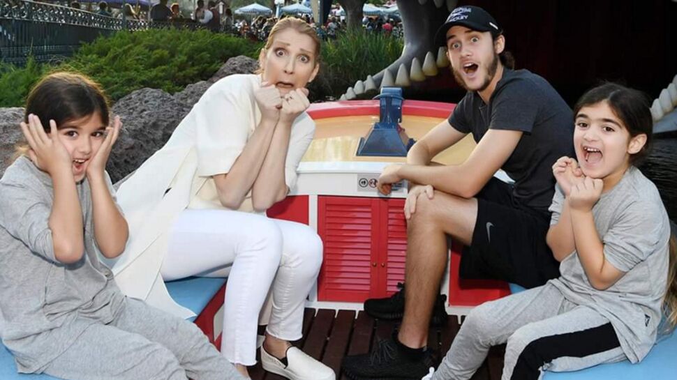 Photos : le premier anniversaire des jumeaux de Céline Dion sans leur père mais avec un René-Charles très attentionné