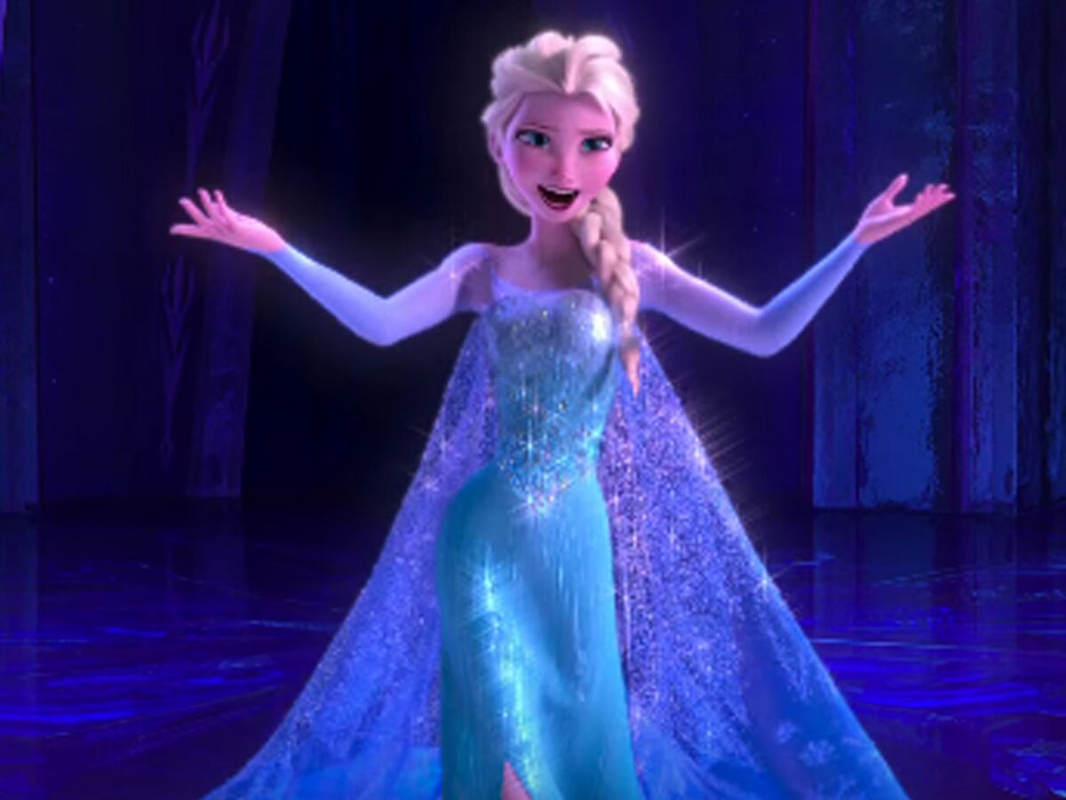 Poupée Elsa la Reine des Neiges (Elsa chantant Libérée délivrée