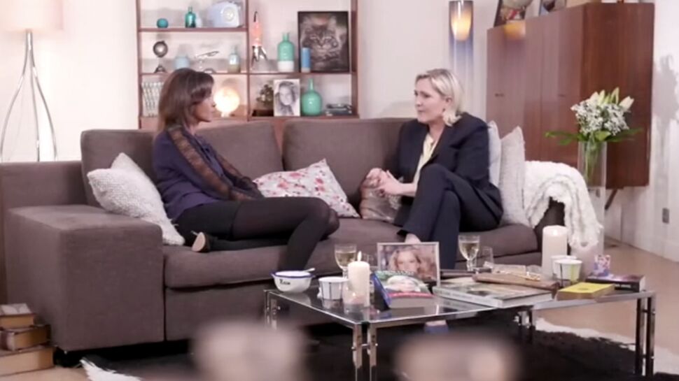 Karine Le Marchand répond aux critiques après son interview de Marine Le Pen