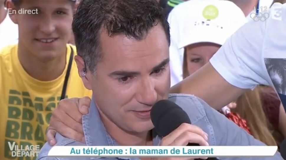 Laurent Luyat en larmes pour la dernière de Village départ