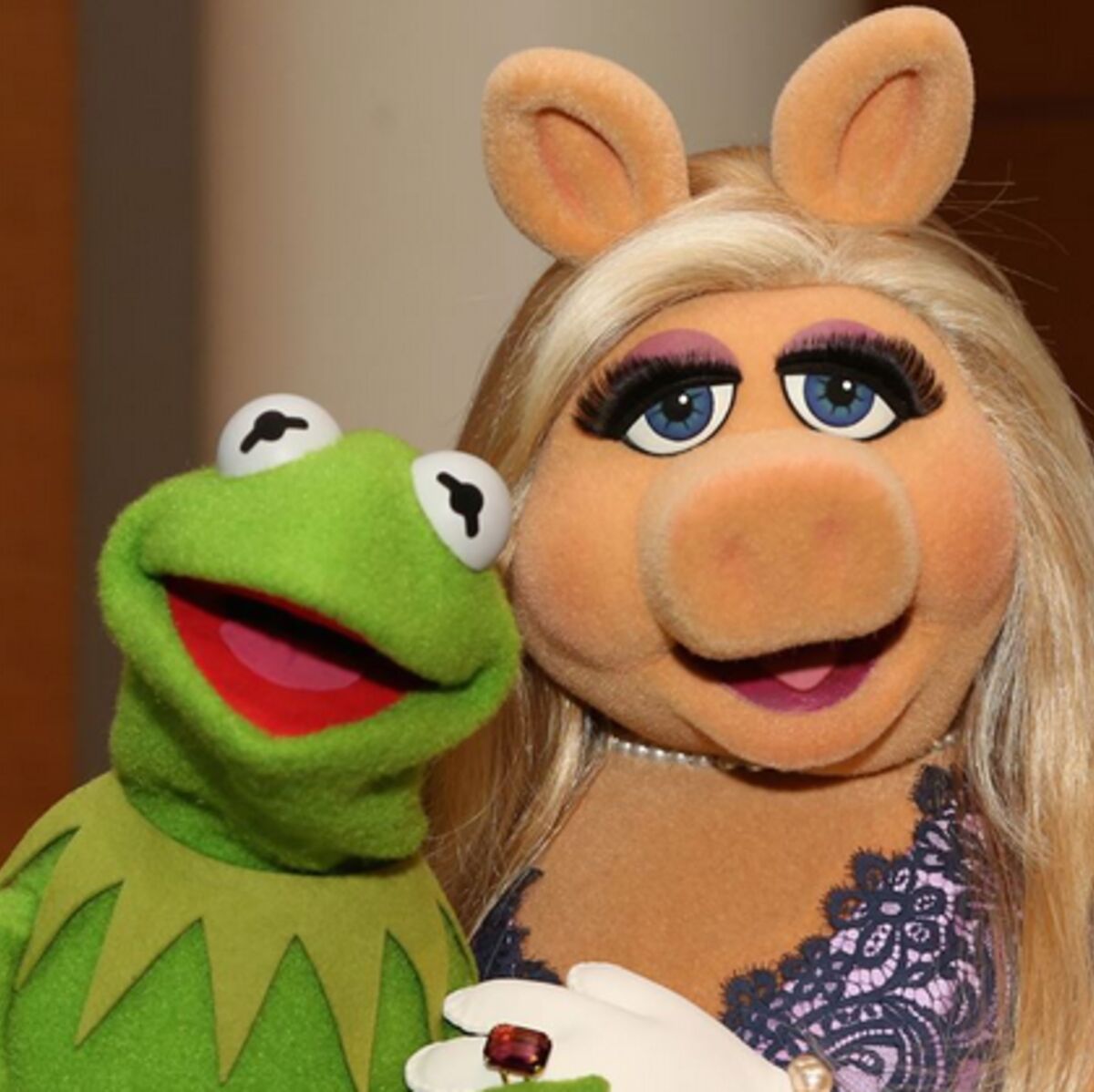 Le Muppet Show - Peluche Kermit La Grenouille - 21cm - Qualité