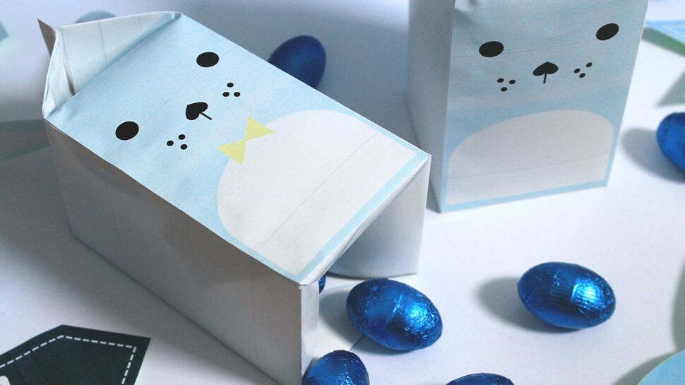 Pâques : un duo de boites lapins pour cacher les oeufs