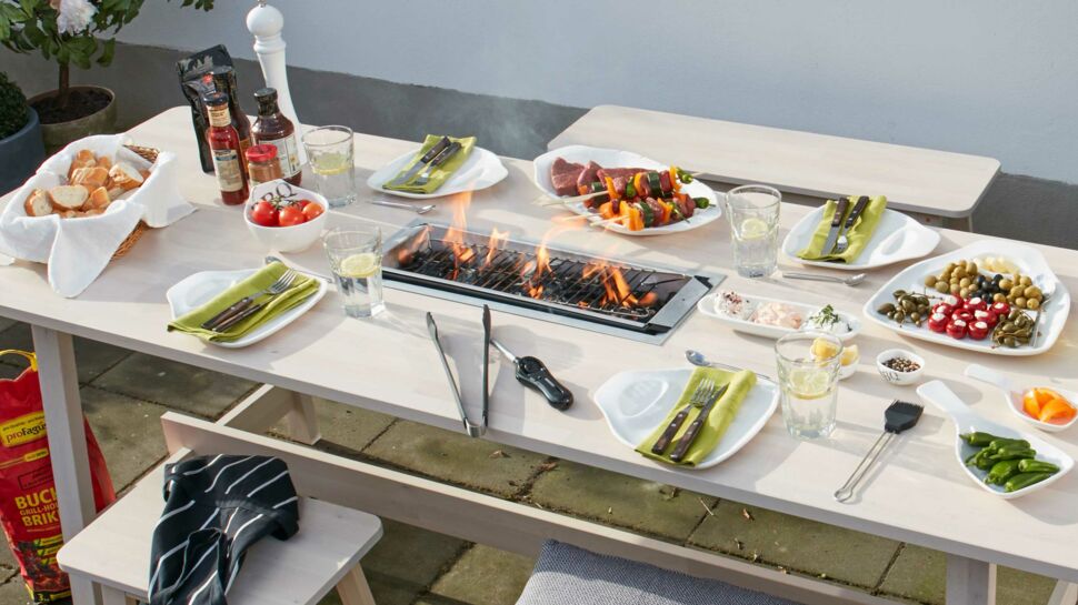 DIY : Encastrer un barbecue dans votre table de jardin
