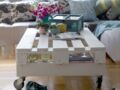 DIY : une table basse mobile en palettes