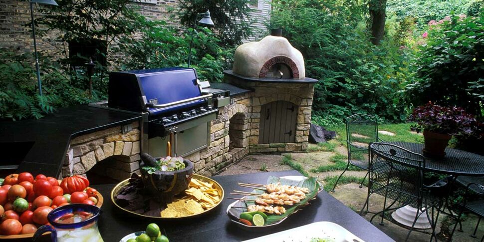 MERLOT  Barbecue en pierre, Cuisine exterieur, Construire un barbecue