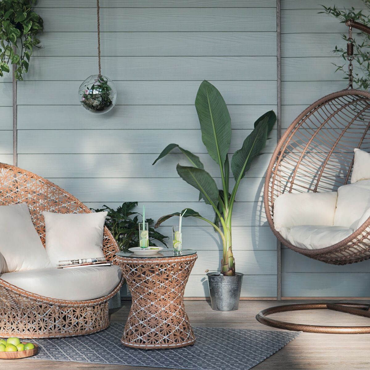 Salon de jardin design, nature ou coloré : les nouveautés - Femme Actuelle