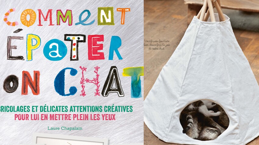 Je Fabrique Un Tipi Douillet Pour Mon Chat Femme Actuelle Le Mag