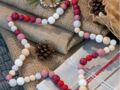 Pour Noël, un intérieur nature vintage avec... des étoiles en perles