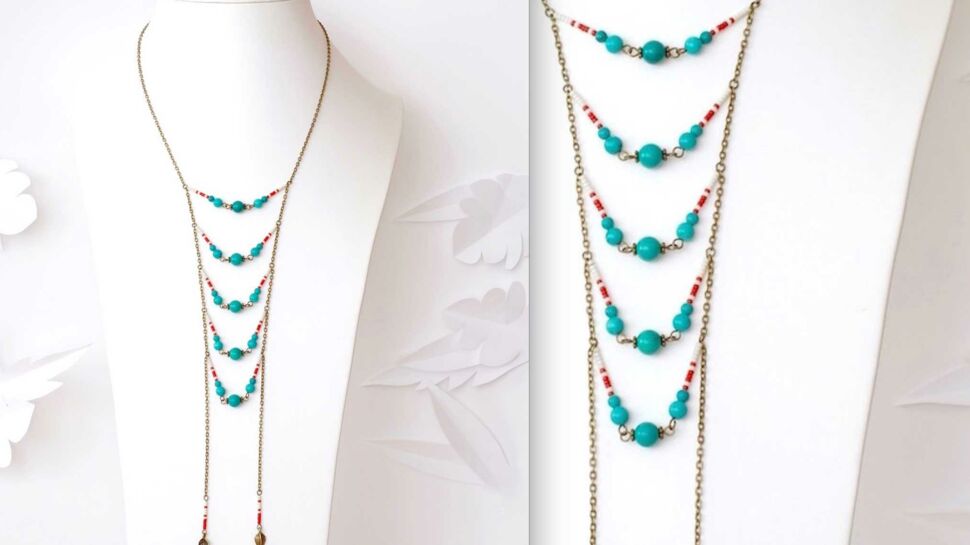 Pince Plate Turquoise pour créations Bijoux - Perles Corner