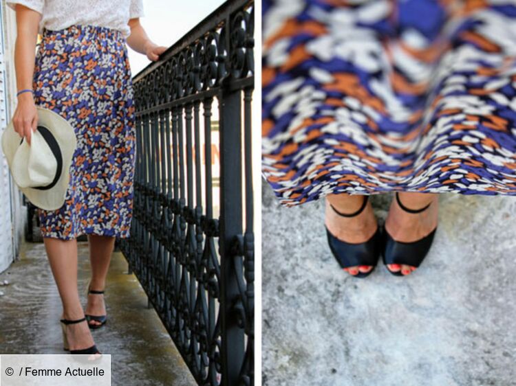 DIY couture : Une jupe facile et sans patron : Femme Actuelle Le MAG