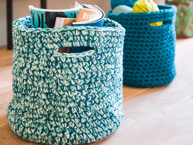 DIY : des paniers au crochet : Femme Actuelle Le MAG